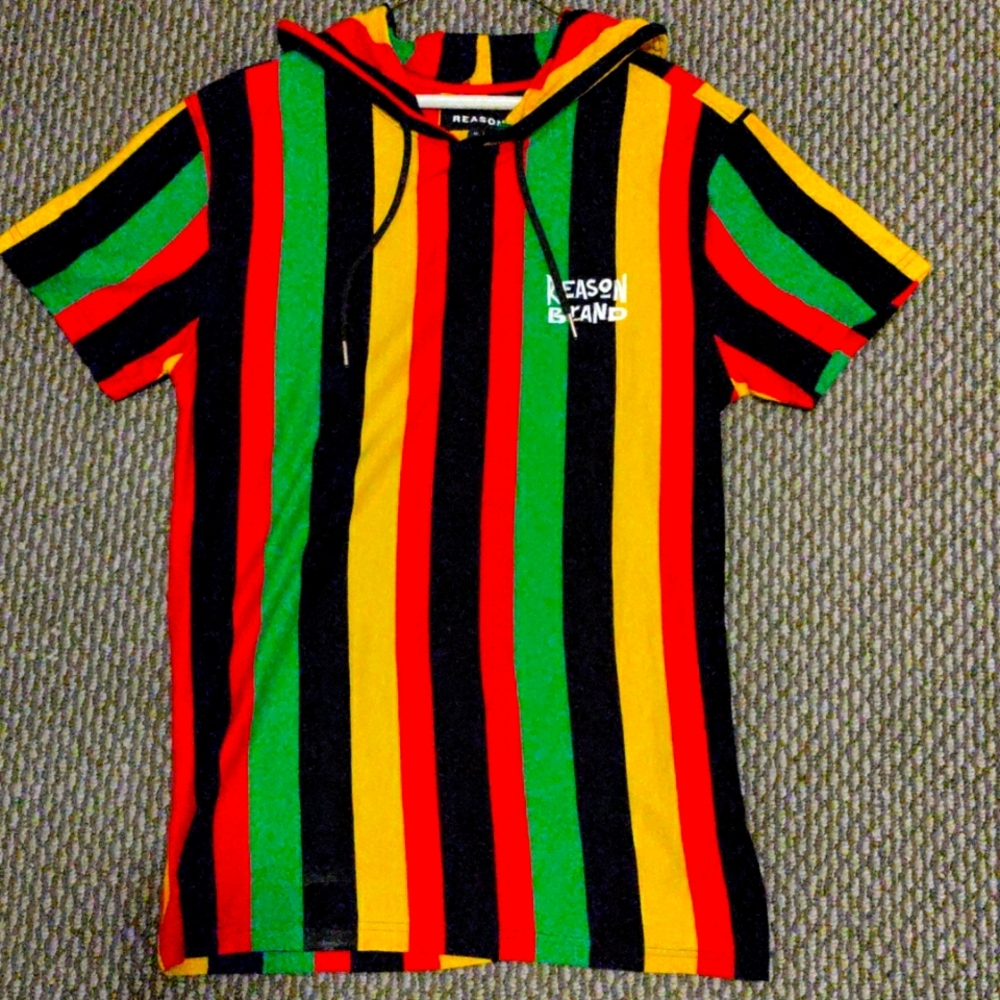 Reason Brand hooded shirt